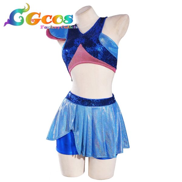 画像1: ウィンクス・クラブ（Winx Club）　ブルーム（Bloom）　リブート版　コスプレ衣装 (1)