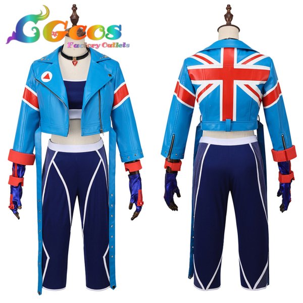 画像2: ストリートファイター6　キャミィ　コスプレ衣装 (2)