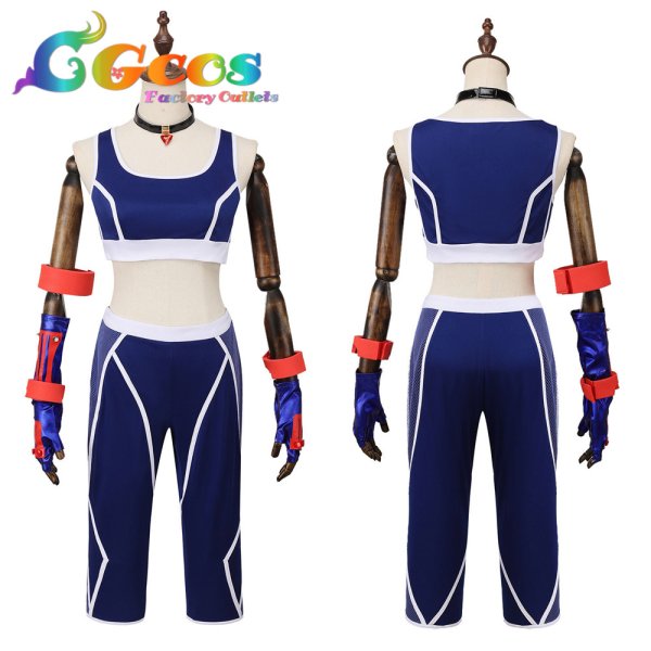 画像4: ストリートファイター6　キャミィ　コスプレ衣装 (4)