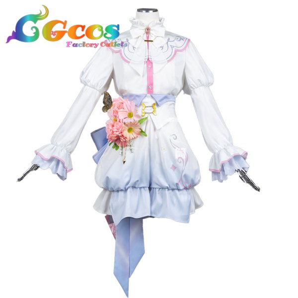 画像1: プロジェクトセカイ カラフルステージ！ feat. 初音ミク　鳳えむ　Dear my fellows　にこにこ笑顔のステージで　コスプレ衣装 (1)