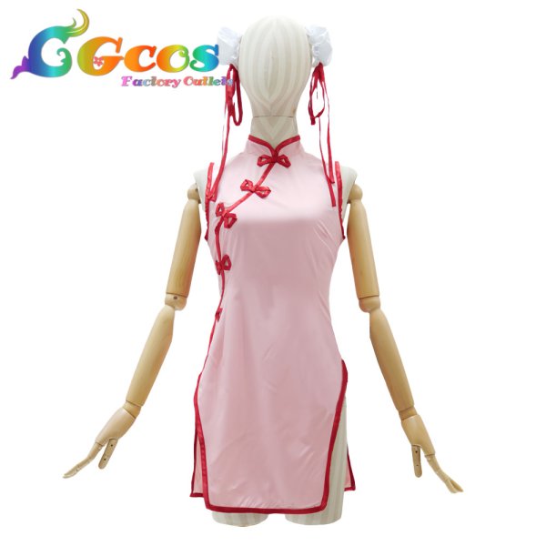 画像3: ブルーアーカイブ　柚鳥ナツ(チーパオ)　コスプレ衣装 (3)