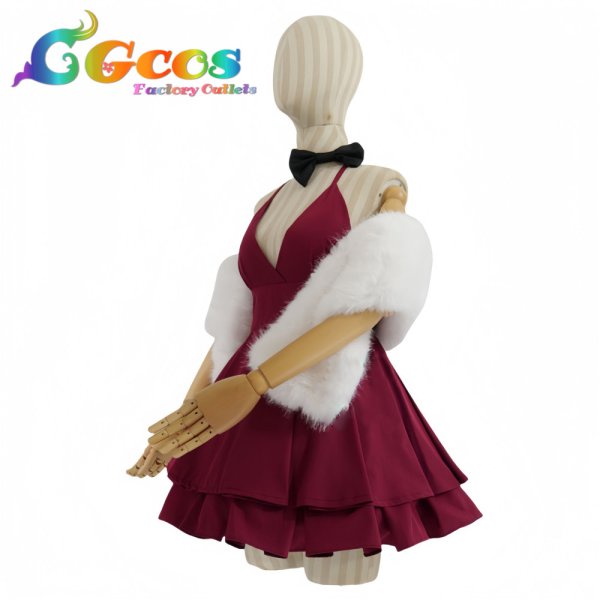 画像3: ブルーアーカイブ　浅黄ムツキ(ドレス)　コスプレ衣装 (3)