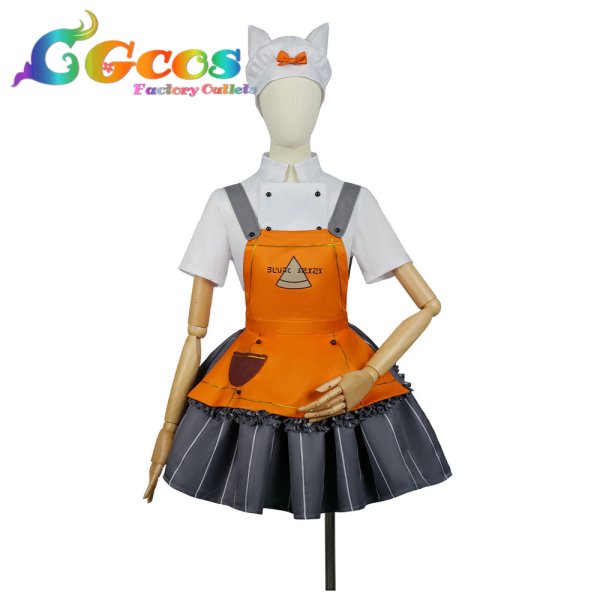 画像1: 鳴潮(Wuthering Waves)　トラットリア・マルゲリータ　ピザ屋　コスプレ衣装 (1)