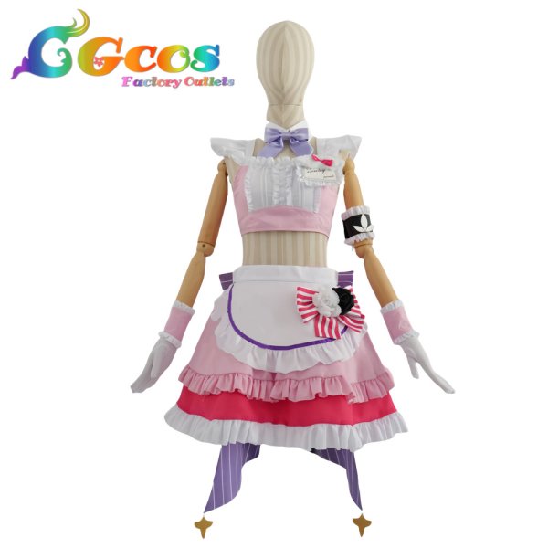 画像1: 勝利の女神：NIKKE　ドロシー　コラボカフェ　コスプレ衣装 (1)