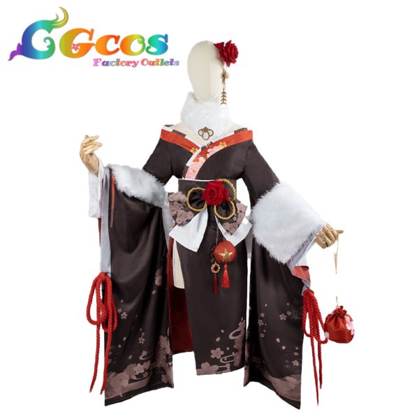 画像1: 勝利の女神：NIKKE　ラピ　晴れ着　コスプレ衣装 (1)