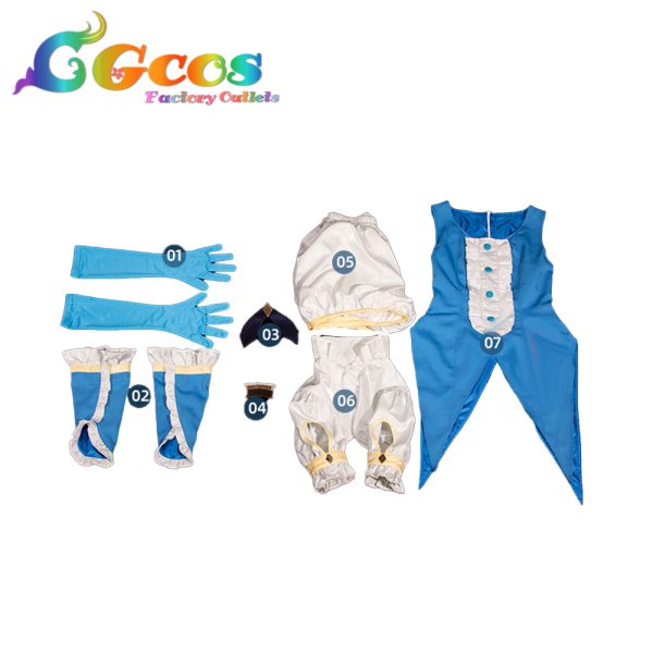 画像3: ひめチェン!おとぎちっくアイドル リルぷりっ　高城レイラ　コスプレ衣装 (3)