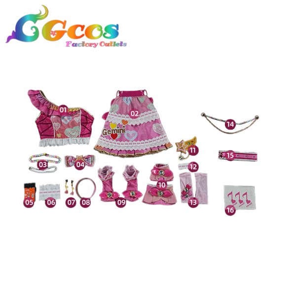 画像3: アイカツ!　星宮いちご　最高のパートナー　コスプレ衣装 (3)