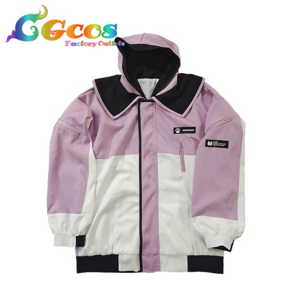 画像1: ブルーアーカイブ　才羽モモイ　冬服　コスプレ衣装 (1)