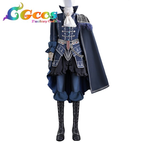 画像1: エルデンリング ナイトレイン　レディ　暗黒　コスプレ衣装 (1)