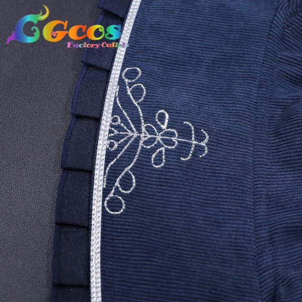 画像7: エルデンリング ナイトレイン　レディ　暗黒　コスプレ衣装 (7)