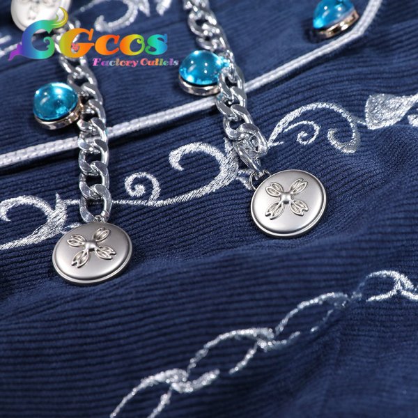 画像8: エルデンリング ナイトレイン　レディ　暗黒　コスプレ衣装 (8)