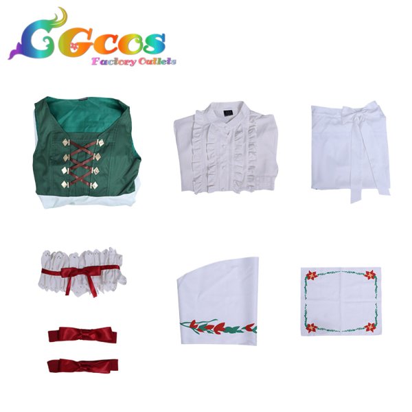 画像3: 葬送のフリーレン　フェルン  KFCコラボ　コスプレ衣装 (3)