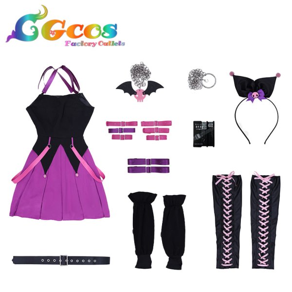 画像3: ガールズバンドクライ　海老塚智　サンリオキャラクターズ　コスプレ衣装 (3)