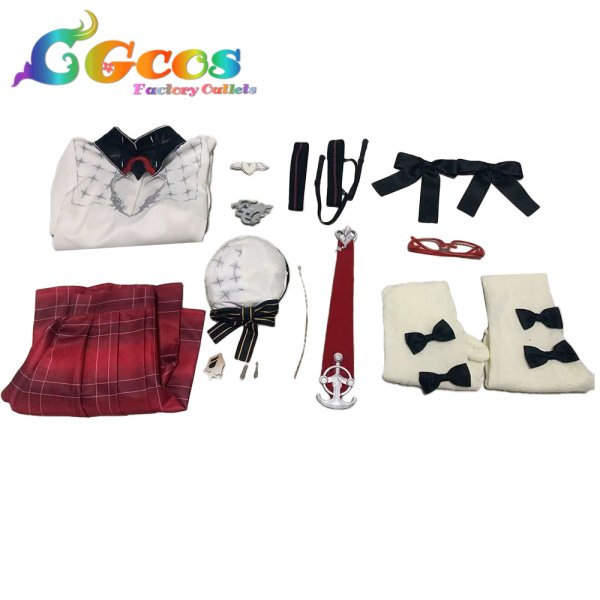 画像5: バーチャルYouTuber　VTuber　宝鐘マリン　生誕祭2025　制服　コスプレ衣装 (5)