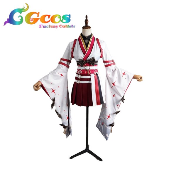 画像1: バーチャルYouTuber　VTuber　宝鐘マリン　生誕祭2025　和風　コスプレ衣装 (1)