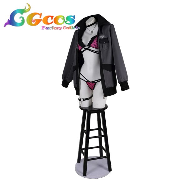 画像2: バーチャルYouTuber　Vtuber　ラオーラ・パンテーラ(Raora Panthera)　ホロナツパラダイス　コスプレ衣装 (2)