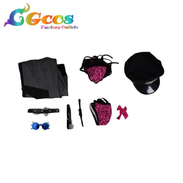 画像6: バーチャルYouTuber　Vtuber　ラオーラ・パンテーラ(Raora Panthera)　ホロナツパラダイス　コスプレ衣装 (6)