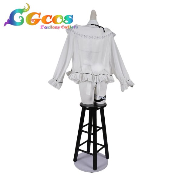 画像2: バーチャルYouTuber　VTuber　兎田ぺこら　ホロナツパラダイス　コスプレ衣装 (2)