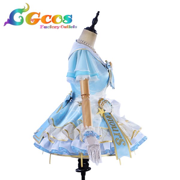 画像10: ラブライブ！サンシャイン!!　渡辺曜　小原鞠莉　津島善子　ラグジュアリークルーズ編　コスプレ衣装 (10)