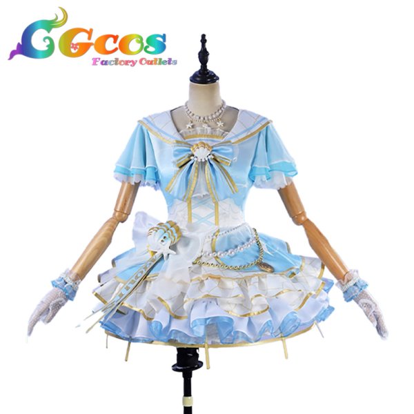 画像9: ラブライブ！サンシャイン!!　渡辺曜　小原鞠莉　津島善子　ラグジュアリークルーズ編　コスプレ衣装 (9)