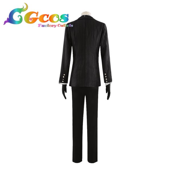 画像3: ツイステッドワンダーランド　トレイ・クローバー(Trey Clover)　ナイトメアースーツ　コスプレ衣装 (3)