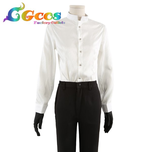 画像4: ツイステッドワンダーランド　トレイ・クローバー(Trey Clover)　ナイトメアースーツ　コスプレ衣装 (4)