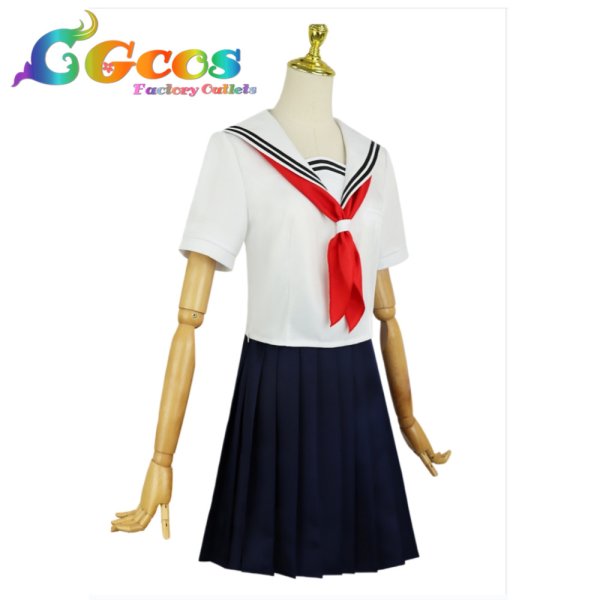 画像2: 私を喰べたい、ひとでなし　近江汐莉　社美胡　コスプレ衣装 (2)