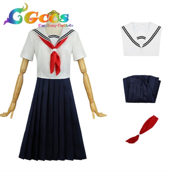 画像7: 私を喰べたい、ひとでなし　近江汐莉　社美胡　コスプレ衣装 (7)