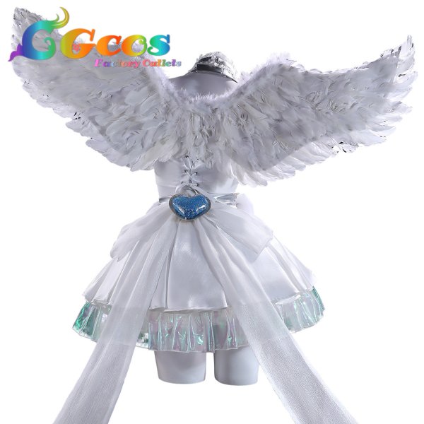 画像2: パンティ&ストッキングwithガーターベルト　ストッキング　天使　コスプレ衣装 (2)