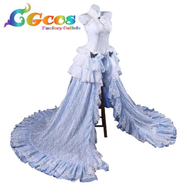 画像2: アズールレーン　チェシャー　ハイネス・イン・ホワイト　コスプレ衣装 (2)