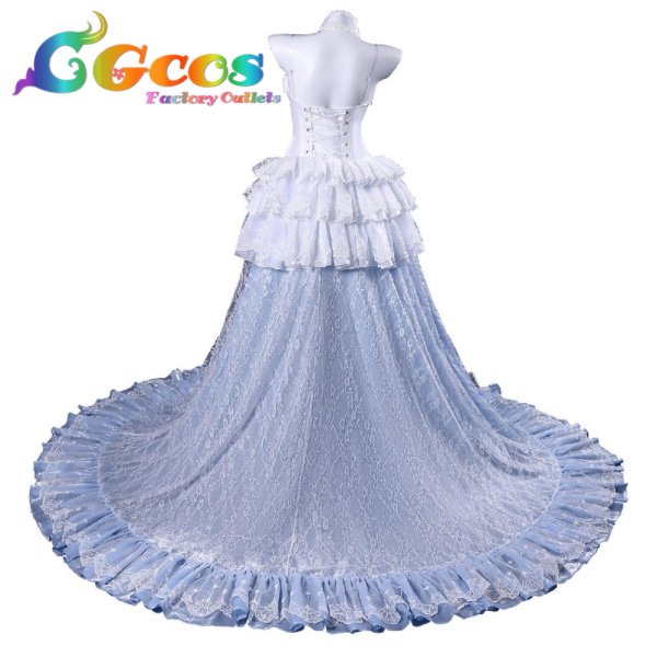 画像3: アズールレーン　チェシャー　ハイネス・イン・ホワイト　コスプレ衣装 (3)