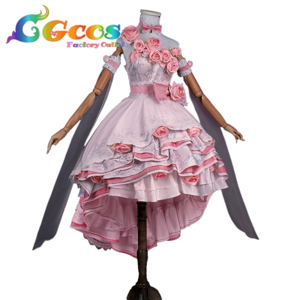 画像2: ある日、お姫様になってしまった件について　アタナシア・デイ・エルジェア・オベリア　コスプレ衣装 (2)