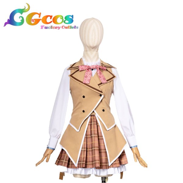 画像1: ライムライト・レモネードジャム　隠杏珠　コスプレ衣装 (1)