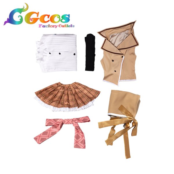 画像4: ライムライト・レモネードジャム　隠杏珠　コスプレ衣装 (4)