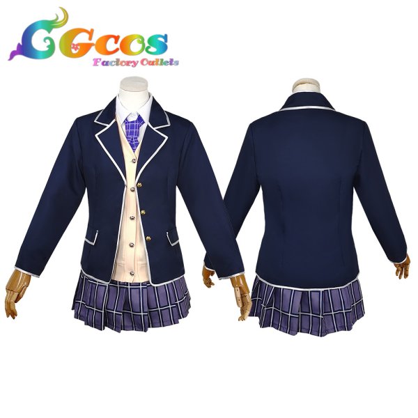 画像3: バーチャルYouTuber VTuber 樋口楓 通常 コスプレ衣装 (3)