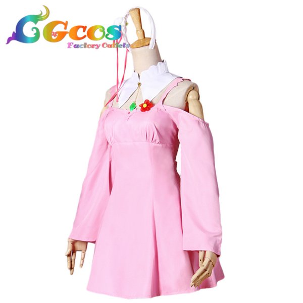 画像2: Re:ゼロから始める異世界生活 エミリア コスプレ衣装 (2)