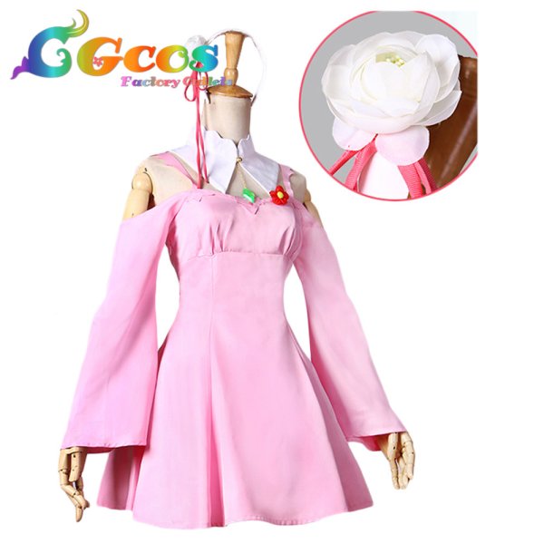 画像4: Re:ゼロから始める異世界生活 エミリア コスプレ衣装 (4)