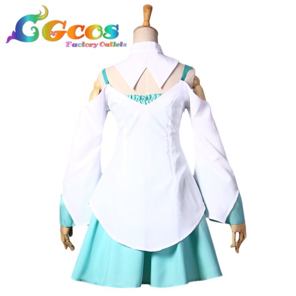 画像3: Re:ゼロから始める異世界生活 エミリア 日常服 コスプレ衣装 (3)