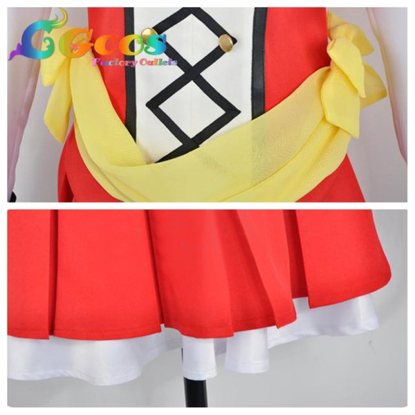 画像5: ラブライブ! School idol project　僕たちはひとつの光 劇場版 SR覚醒後 小泉花陽　コスプレ衣装 (5)