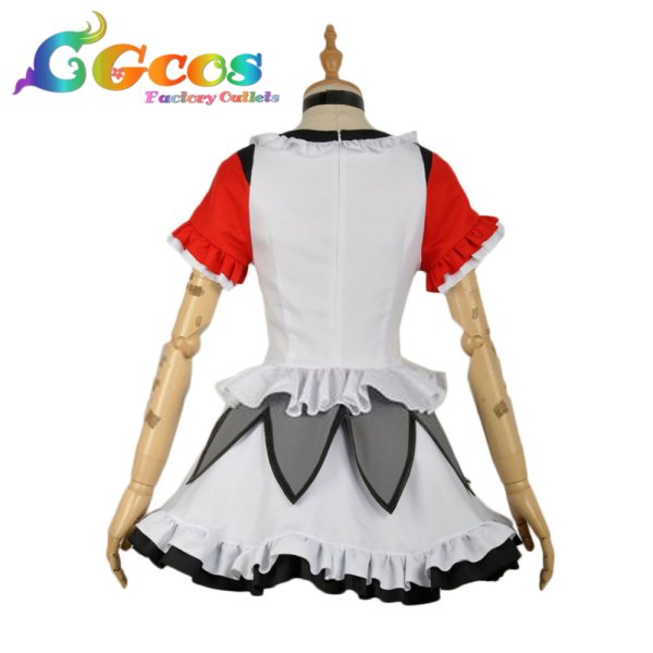 画像2: ラブライブ! School idol project サンシャイン!! 打歌服 鹿角 理亞 コスプレ衣装 (2)