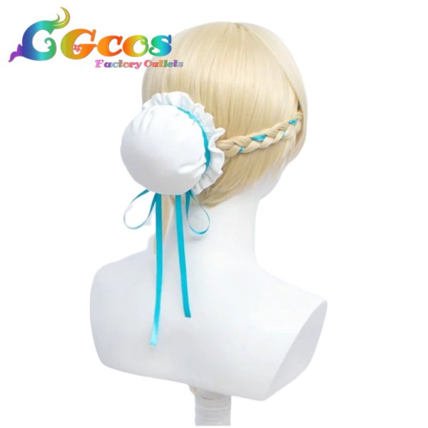 画像2: ブルーアーカイブ　ウィッグ　飛鳥馬トキ　コスプレ衣装 (2)