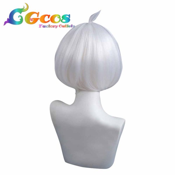 画像2: Sky 星を紡ぐ子どもたち ウィッグ シルバー Aバージョン コスプレ衣装 (2)