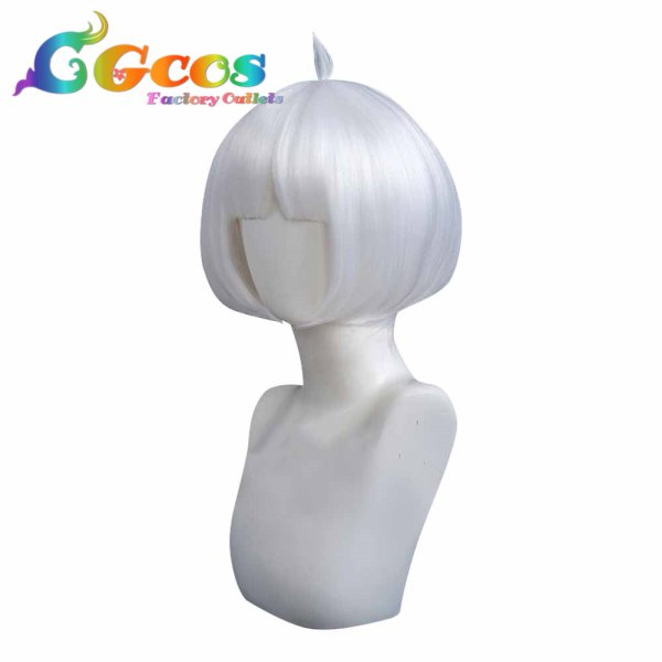 画像3: Sky 星を紡ぐ子どもたち ウィッグ シルバー Aバージョン コスプレ衣装 (3)