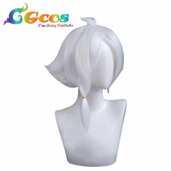 画像3: Sky 星を紡ぐ子どもたち ウィッグ シルバー Eバージョン コスプレ衣装 (3)