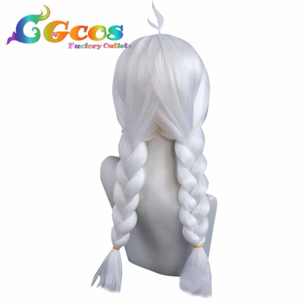 画像2: Sky 星を紡ぐ子どもたち ウィッグ シルバー Gバージョン コスプレ衣装 (2)
