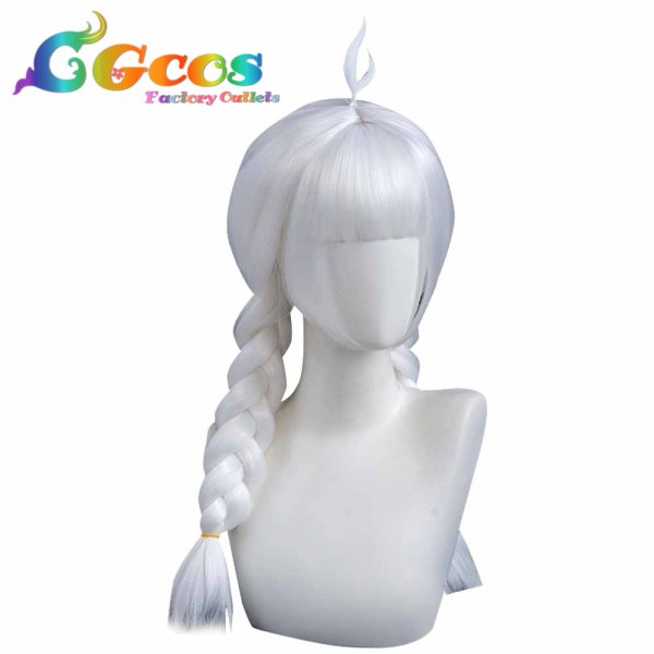 画像3: Sky 星を紡ぐ子どもたち ウィッグ シルバー Gバージョン コスプレ衣装 (3)