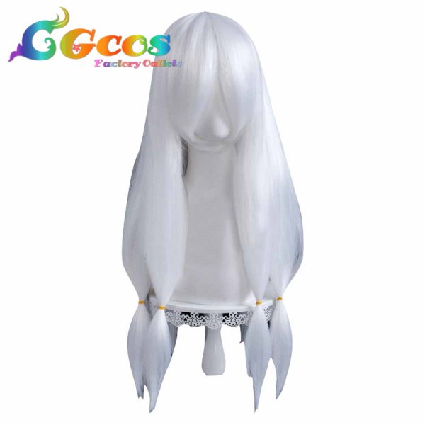 画像4: Sky 星を紡ぐ子どもたち　ウィッグ　シルバー　Jバージョン　コスプレ衣装 (4)