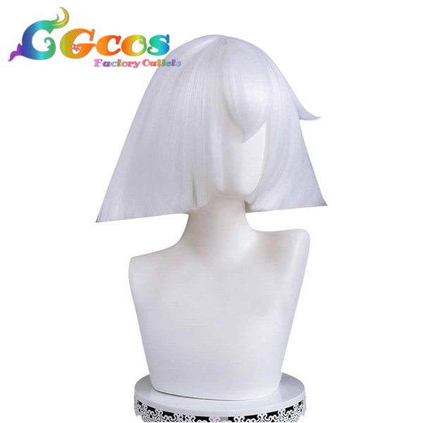 画像2: Sky 星を紡ぐ子どもたち ウィッグ シルバー Mバージョン コスプレ衣装 (2)