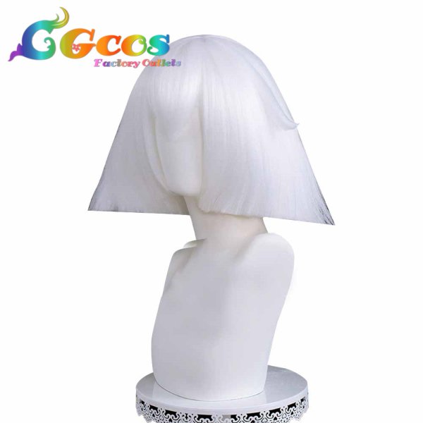 画像3: Sky 星を紡ぐ子どもたち ウィッグ シルバー Mバージョン コスプレ衣装 (3)