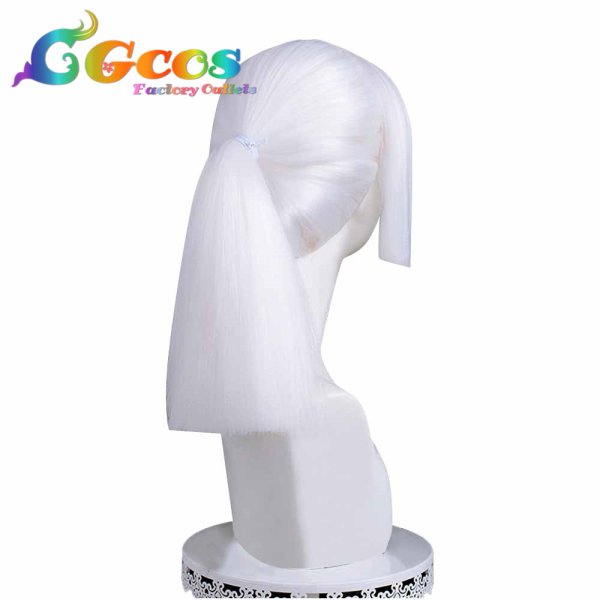 画像3: Sky 星を紡ぐ子どもたち ウィッグ シルバー Oバージョン コスプレ衣装 (3)